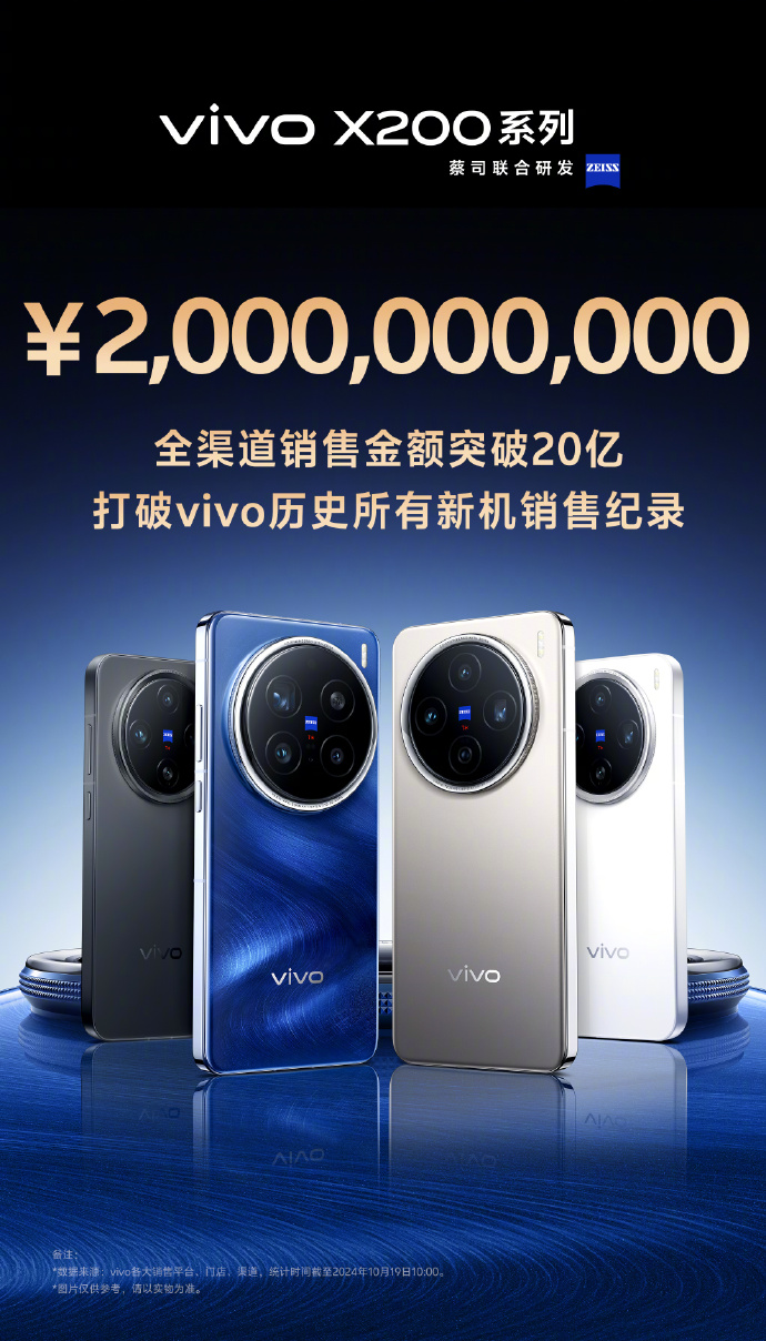 vivo x200系列火热销售中！网友反应门店被挤爆
